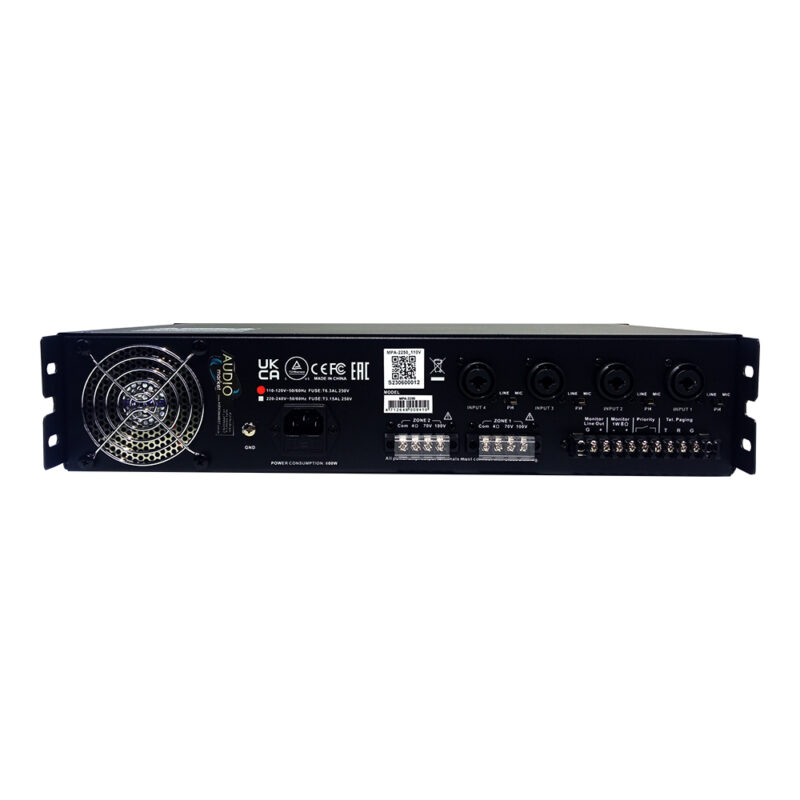 Amplificador 70v/100v SKY MPA 2250